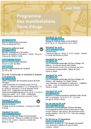 Manifestation Terre d'Auge août 2025