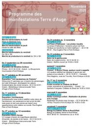 Manifestation Terre d'Auge novembre 2025