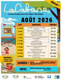 Programme LaCabane août 2026