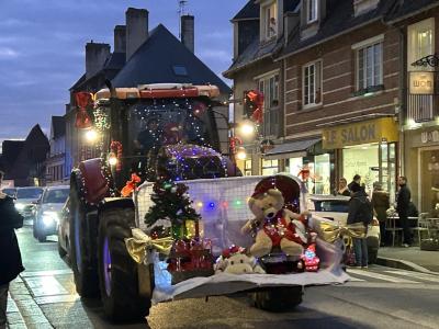 Tracteurs illuminés Pont-l'Évêque