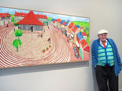 Portait David Hockney, © courtesy Galerie Lelong & Co. and David Hockney Studio