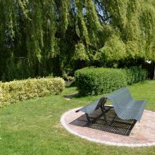 Le jardin de l'église Saint Michel