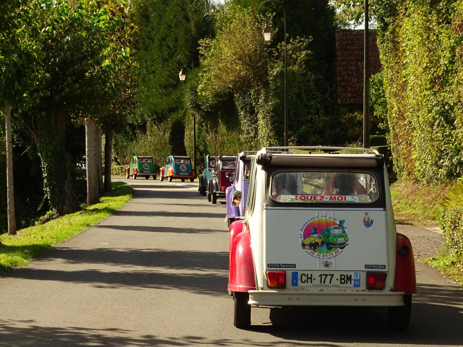 Offrir balade en 2cv Normandie ou estafette en Normandie