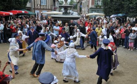 Marché campagnard à l'ancienne