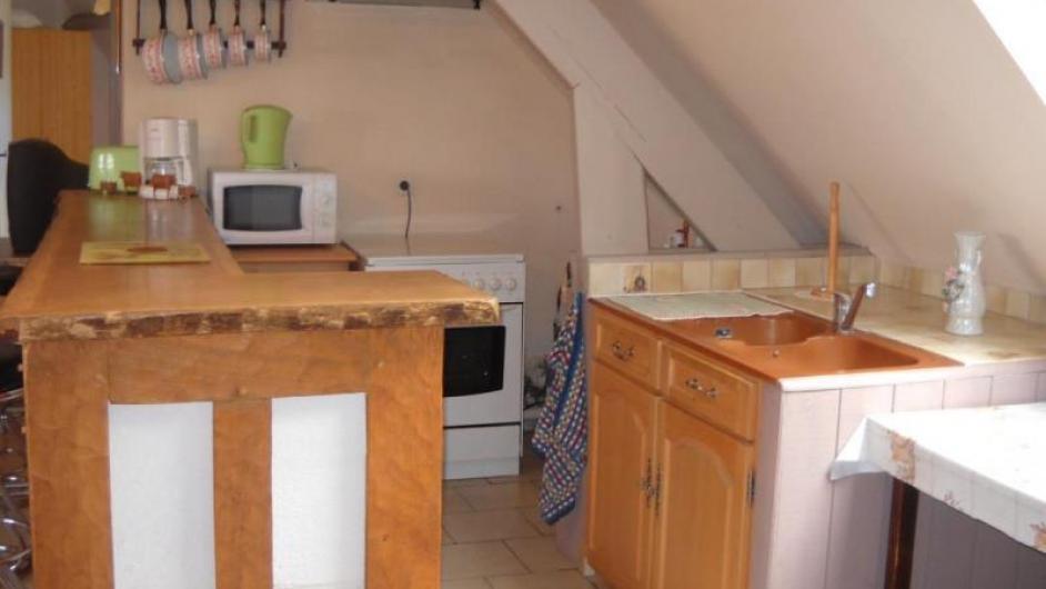 Gîte Les vergers de la Vicomté d'Auge - cuisine - intérieur - Clarbec - Normandie - Calvados