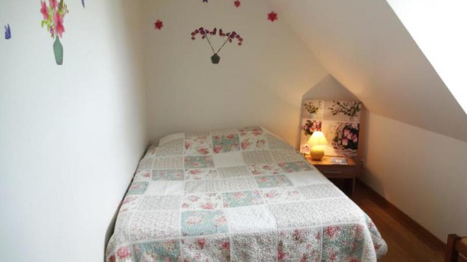 Chambres d'hôtes la Ferme des Hayes - chambre - lit double - intérieur - Formentin - Normandie - Calvados 