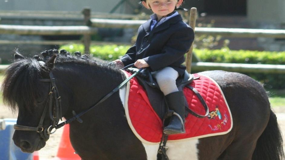 A poney - © D. de Polignac