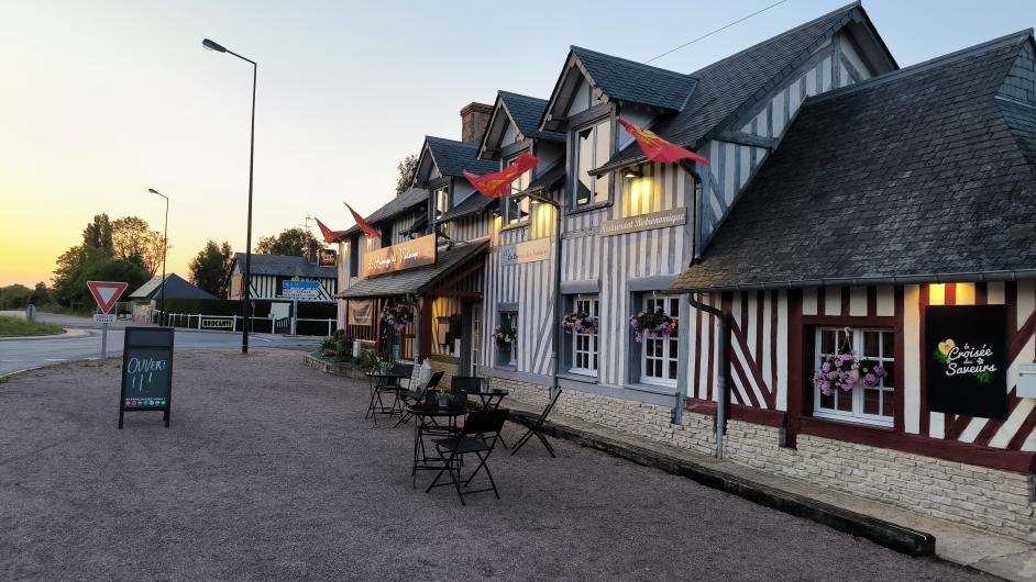 Façade restaurant Auberge de Valsemé by la Croisée des Saveurs