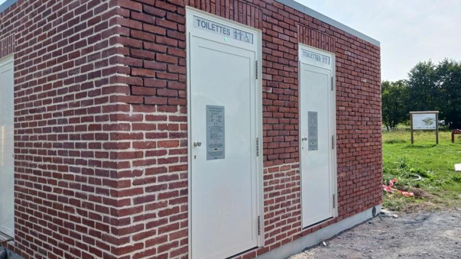 Borne camping car Blangy le Chateau (2) - OT Terre d'Auge