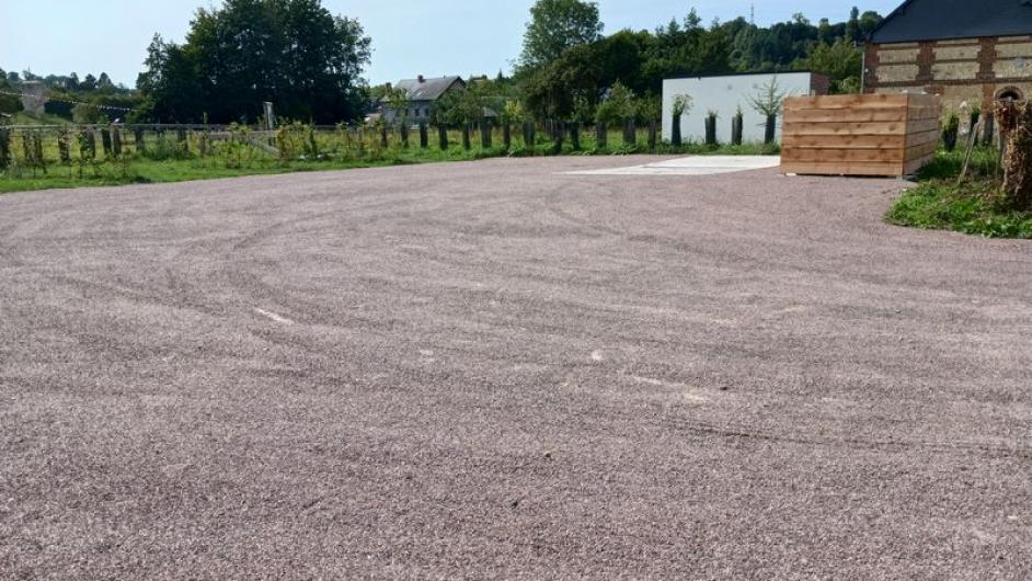 Borne camping car Blangy le Chateau (30) - OT Terre d'Auge