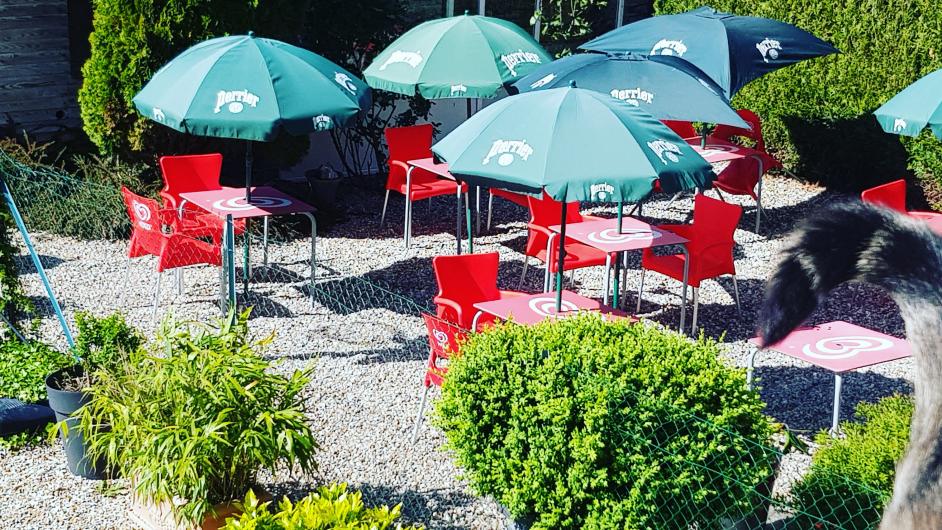 Bar brasserie Le Théâtre, Pont-l'Evêque, Pays d'Auge, Calvados, Normandie