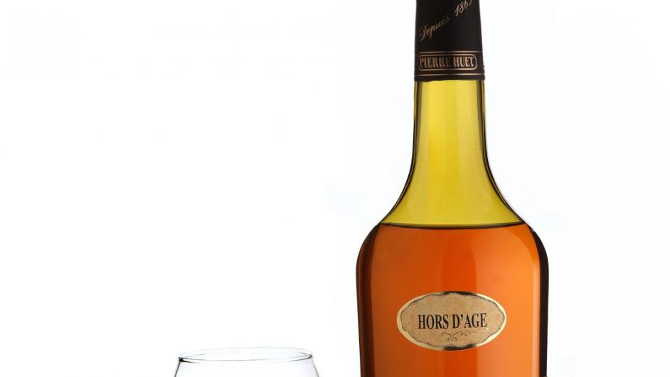 Calvados Pierre Huet - bouteille - Route du cidre - Cambremer -  Pays d'Auge - Calvados - Normandie 