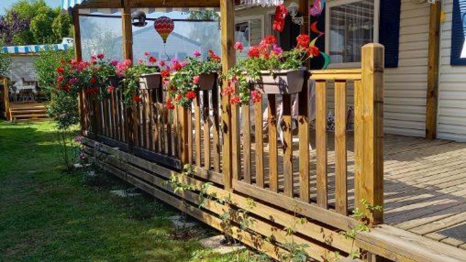 Camping Les Pommiers Pays d'Auge - mobil-home - Saint-Sylvestre-de-Cormeilles - Normandie - Eure