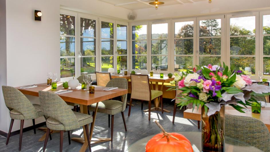 Le Capucine - salle de restaurant - les Jardins de Coppélia - Hôtel restaurant - Pennedepie - ©BabXIII