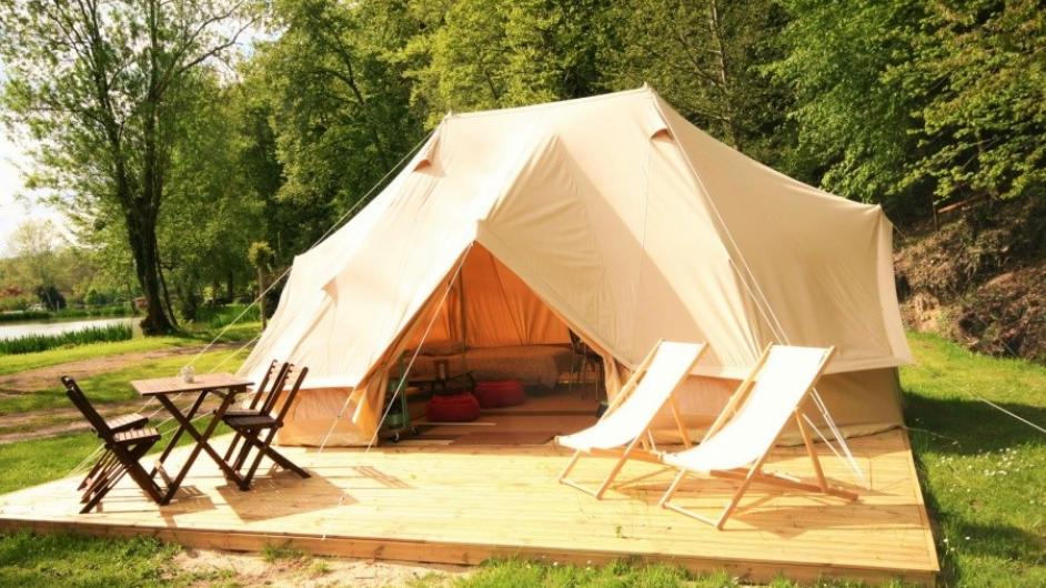 Castel-Camping Le Brévedent **** - tente - hébergement insolite - Le Brévedent - Normandie - Calvados 