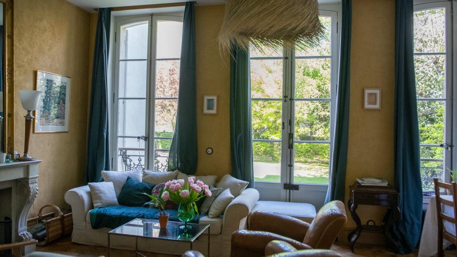 Séjour, chambres d'hôtes Chez Agnès, Pont-l'Evêque, crédit photo Naïade Plante