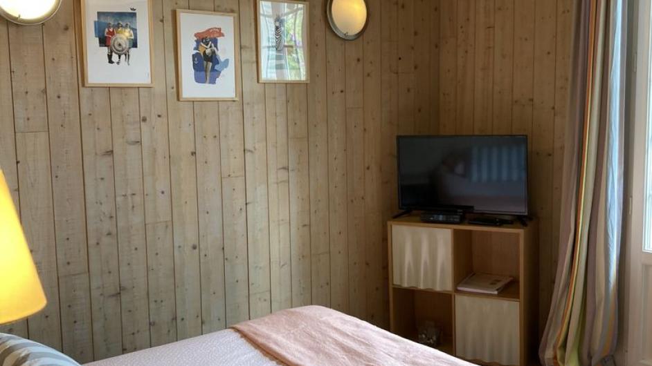 Chambres d'hôtes Il était une fois - chambre - lit double - intérieur - Pont-l'Evêque - Normandie - Calvados