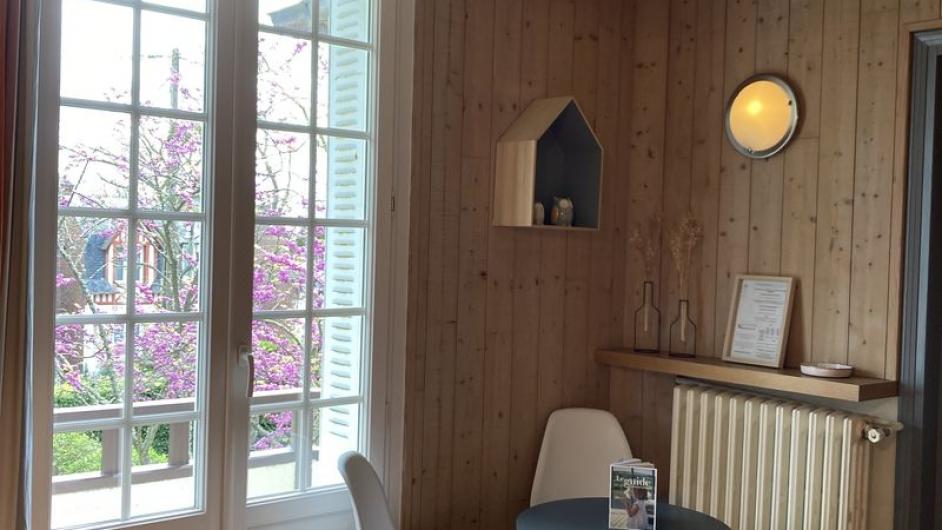 Chambres d'hôtes Il était une fois - chambre - lit double - intérieur - Pont-l'Evêque - Normandie - Calvados