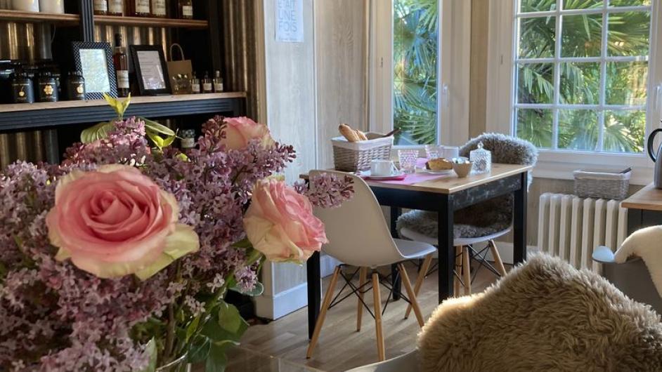 Chambres d'hôtes Il était une fois - salle petit déjeuner - Pont-l'Evêque - Normandie - Calvados