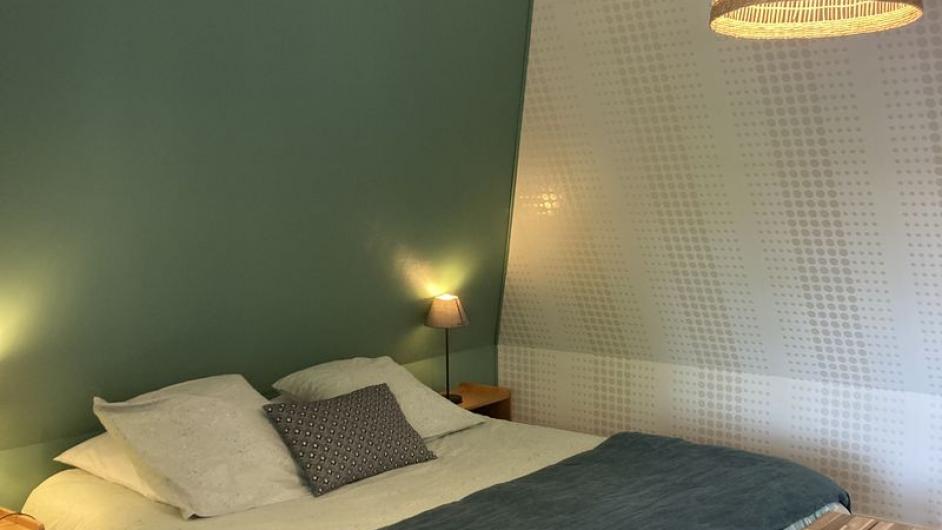 Chambres d'hôtes Il était une fois - chambre - lit double - intérieur - Pont-l'Evêque - Normandie - Calvados