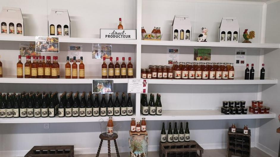 Chambres d'hôtes la Ferme des Hayes -  vente directe produits locaux - producteur - jus de pomme - cidre - Formentin - Normandie - Calvados