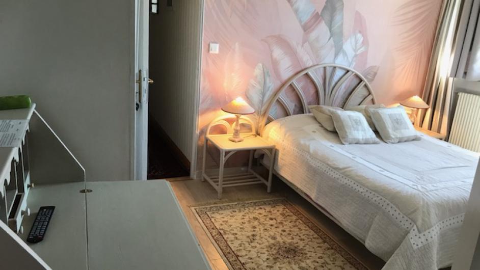 Chambres d'hôtes Les Chaumières du Pays d'Auge - chambre - Le Breuil-en-Auge - Normandie - Calvados 