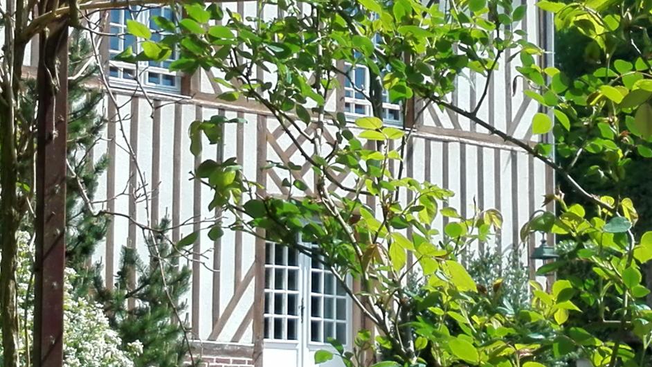 Chambres d'hôtes aux Malis - Route du Cidre - colombage - maison en colombages - extérieur - Bonnebosq - Normandie - Calvados