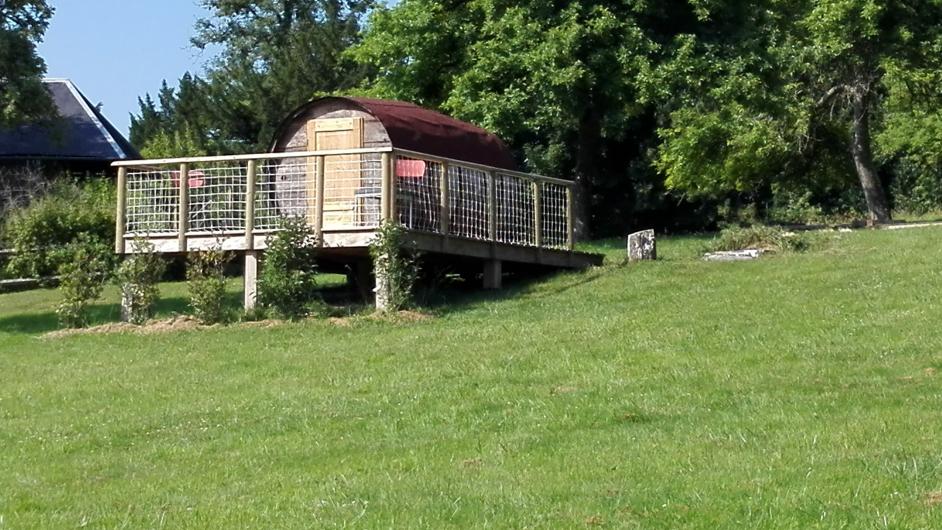Chambres d'hôtes aux Malis - Route du Cidre - observatoire - hébergement insolite - tonneaux - Bonnebosq - Normandie - Calvados
