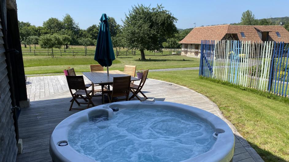 Gîte Charreterie Syremarin - jacuzzi - Blangy-le-Château - Pays d'Auge - Calvados - Normandie