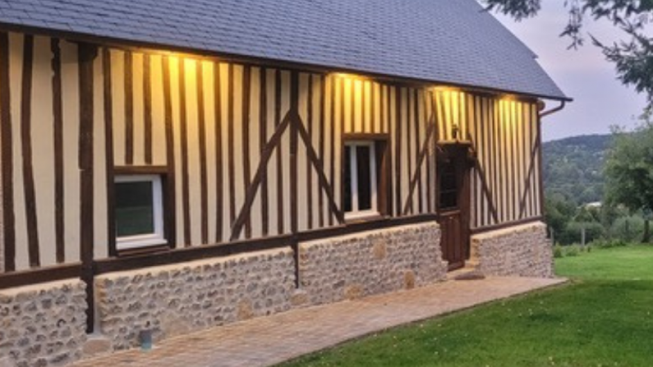 Cidrerie de la source maison à colombages