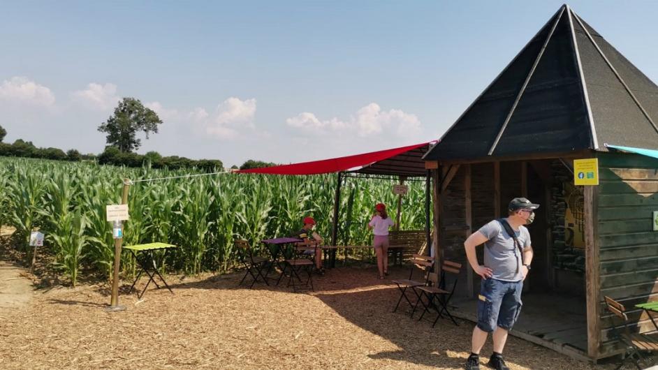 Espace jeu final laby 2021 honfleur - Labyrinthe Honfleur