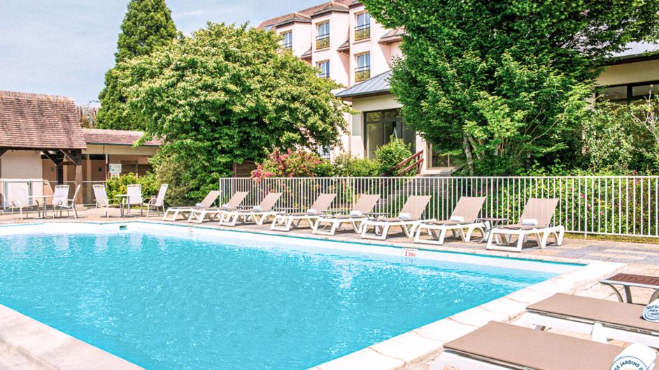 Piscine extérieure - Hôtel Les Jardins de Deauville - Hôtel Les Jardins de Deauville