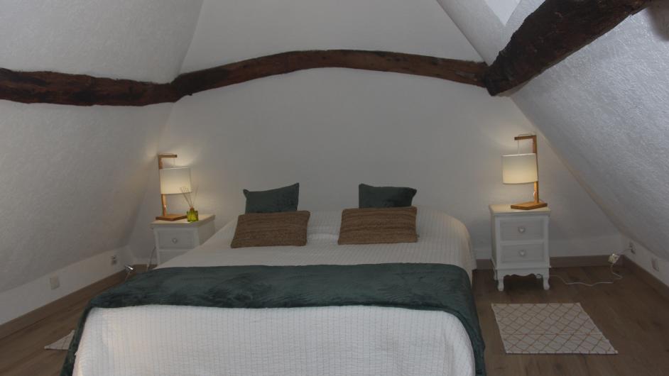 Gîte La Bergerie - maison normande - chambre - Les Authieux-sur-Calonne - Normandie - Calvados 