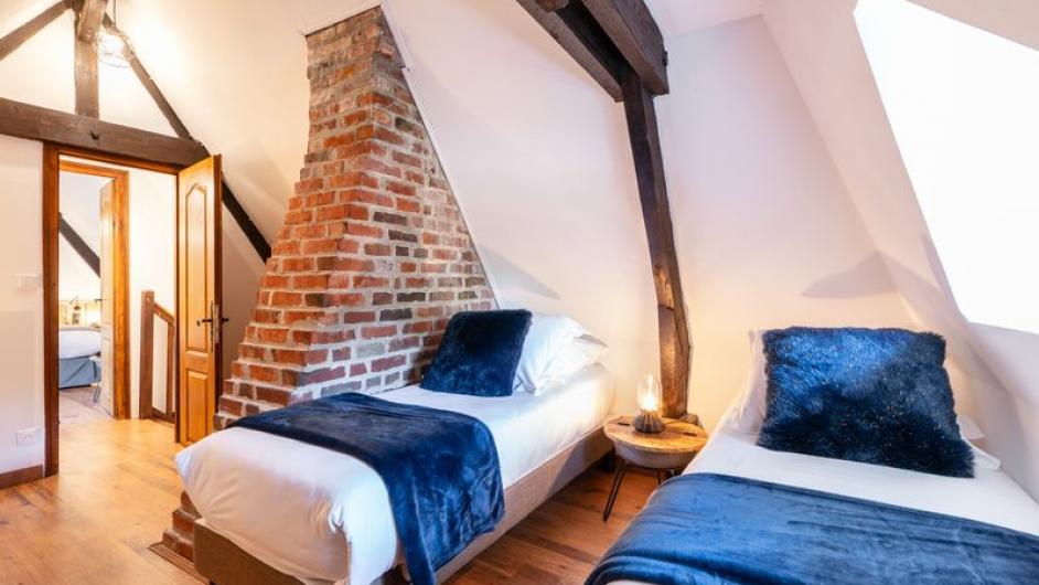 Gîte la Bouillerie Domaine de Geffosses Pont-l'Evêque chambre