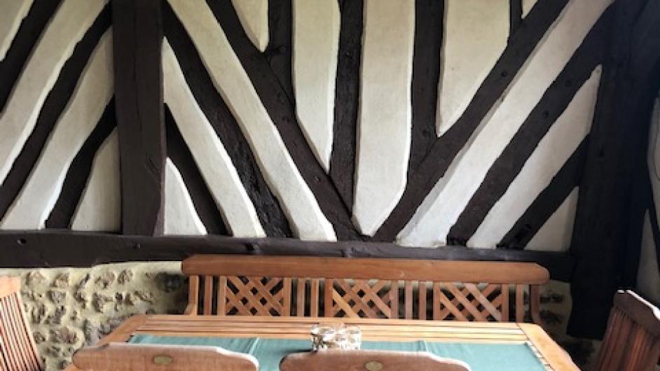 Gîte la Charretterie - Maison en colombages - salle à manger - Les Authieux-sur-Calonne - Pays d'Auge - Calvados - Pays d'Auge - Normandie