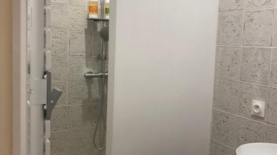 Gîte la Charretterie - Maison en colombages - salle de bain - Les Authieux-sur-Calonne - Pays d'Auge - Calvados - Pays d'Auge - Normandie