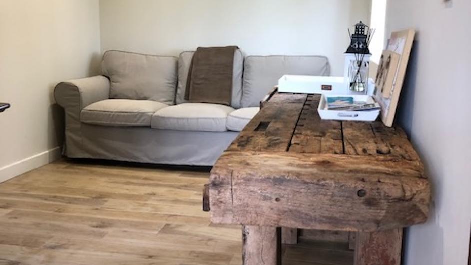 Gîte la Charretterie -Maison en colombages - séjour - Les Authieux-sur-Calonne - Pays d'Auge - Calvados - Pays d'Auge - Normandie