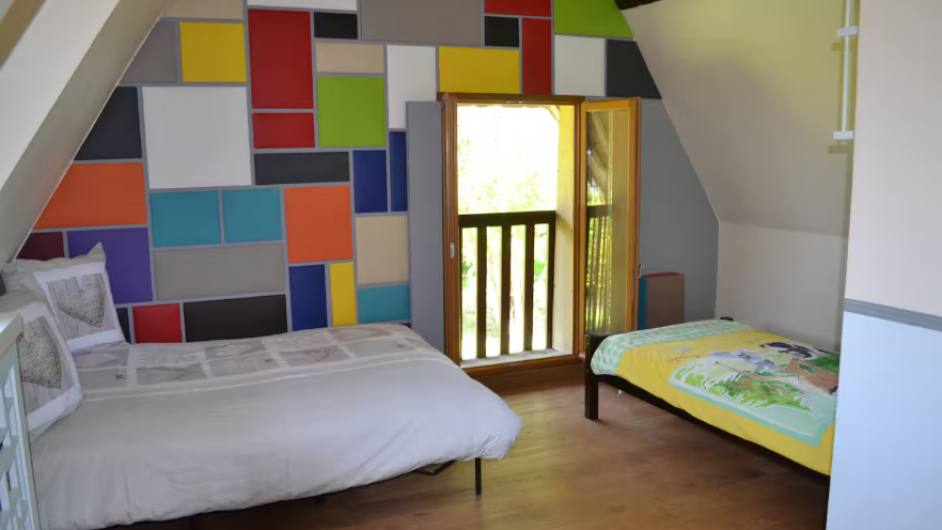 Gîte chambre la Chaumière Domaine de la Petitière Bonnville la Louvet