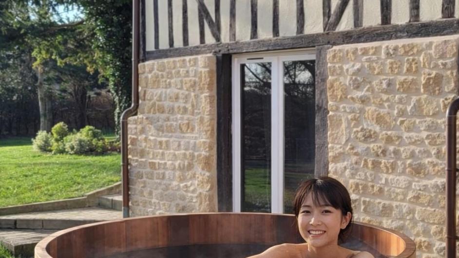 Bain japonais location la cidrerie de la source