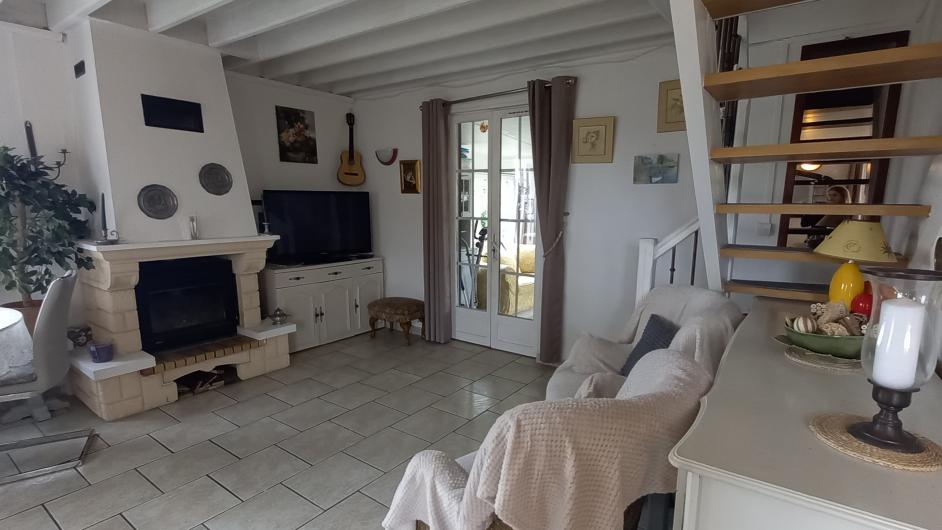 Gîte Mme Herfort - séjour - Saint-Philbert-des-Champs - Pays d'Auge - Calvados - Normandie