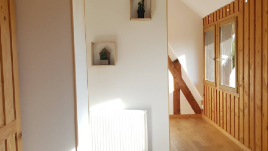 Gîte étage des ânes Domaine de la Petitière Bonnville la Louvet