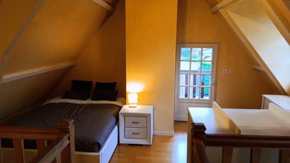 La longère les Augettes chambre, Saint-Hymer