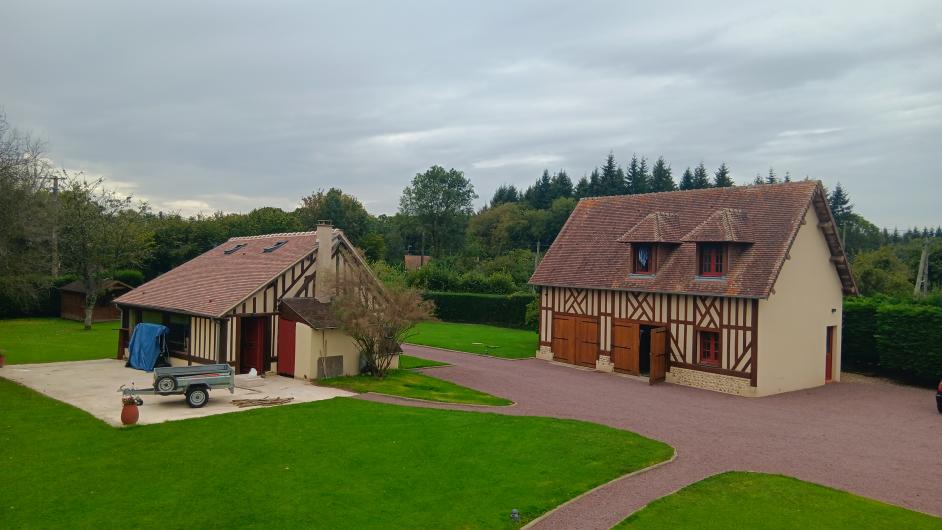 Les Augettes jardin et maisons normandes, Saint-Hymer