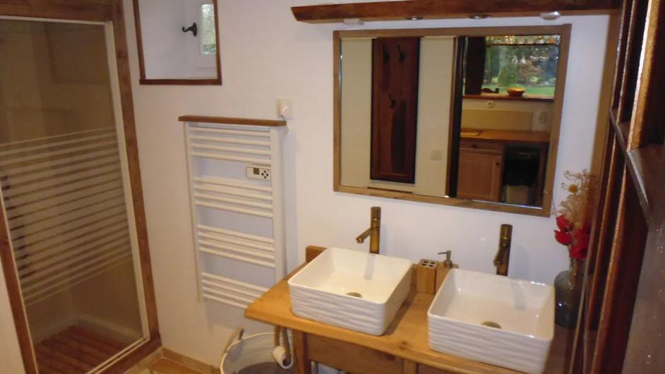 Salle de douche Bergerie les Augettes Saint-Hymer