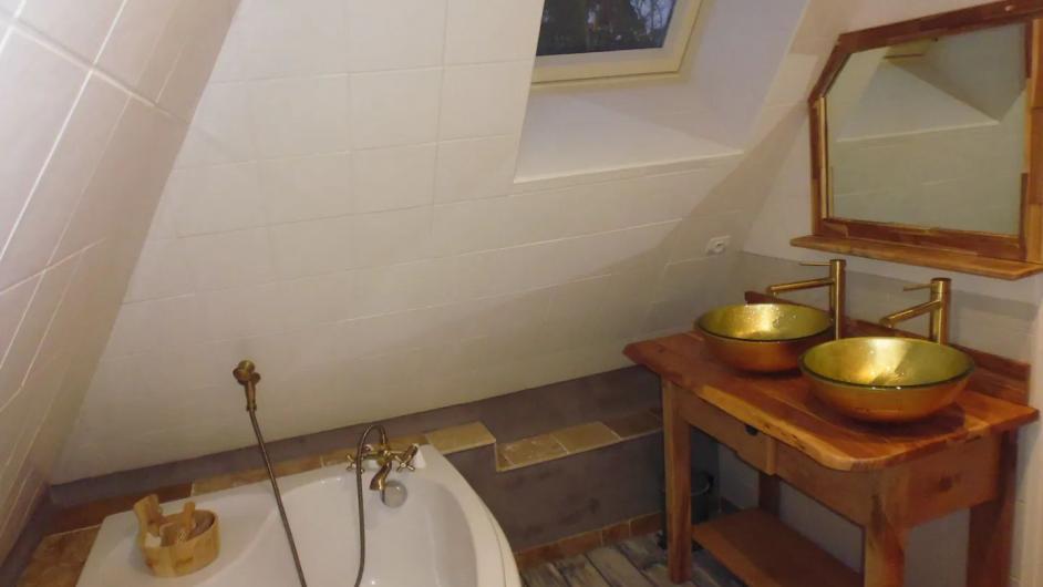 Salle de bain Bergerie les Augettes Saint-Hymer