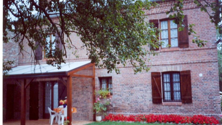 Gîte - M. Vimare - extérieur - façade - jardin - terrasse - Annebault - Normandie - Calvados 