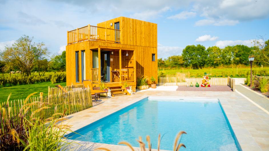 Green kub et piscine Prairies & Logis - Morainville - Jouveaux