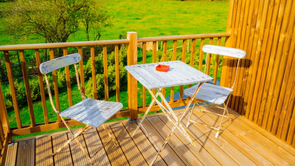 Green kub terrasse Prairies & Logis - Morainville - Jouveaux