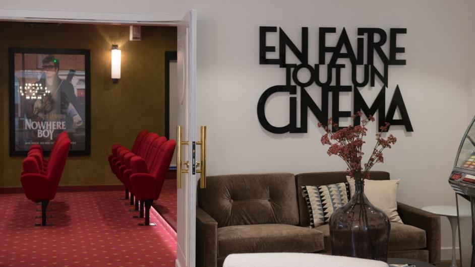 Résidence sénior Villa Beausoleil Deauville - salle de cinéma