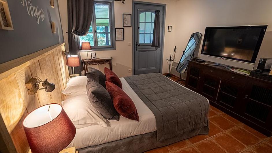 Le hôtel le Manoir Domaine de Geffosses Pont-l'Evêque chambre 